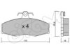 VW 115430287 Brake Pad Set, disc brake